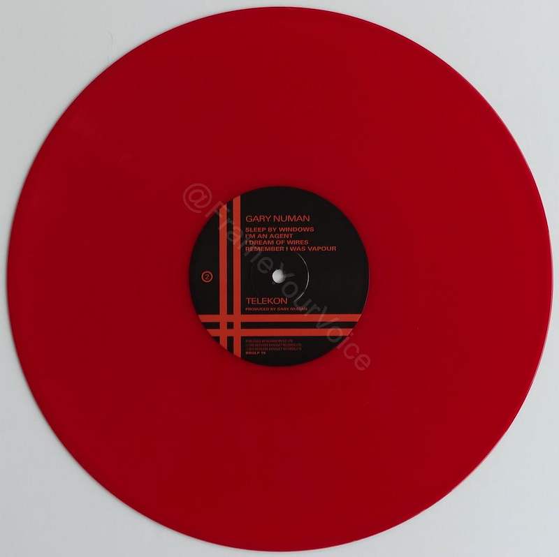 BBQLP 19 Red Vinyl B Side.